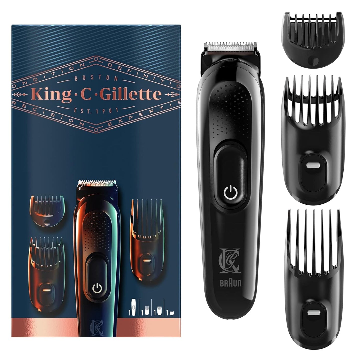 King C. Gillette beard trimmer kit