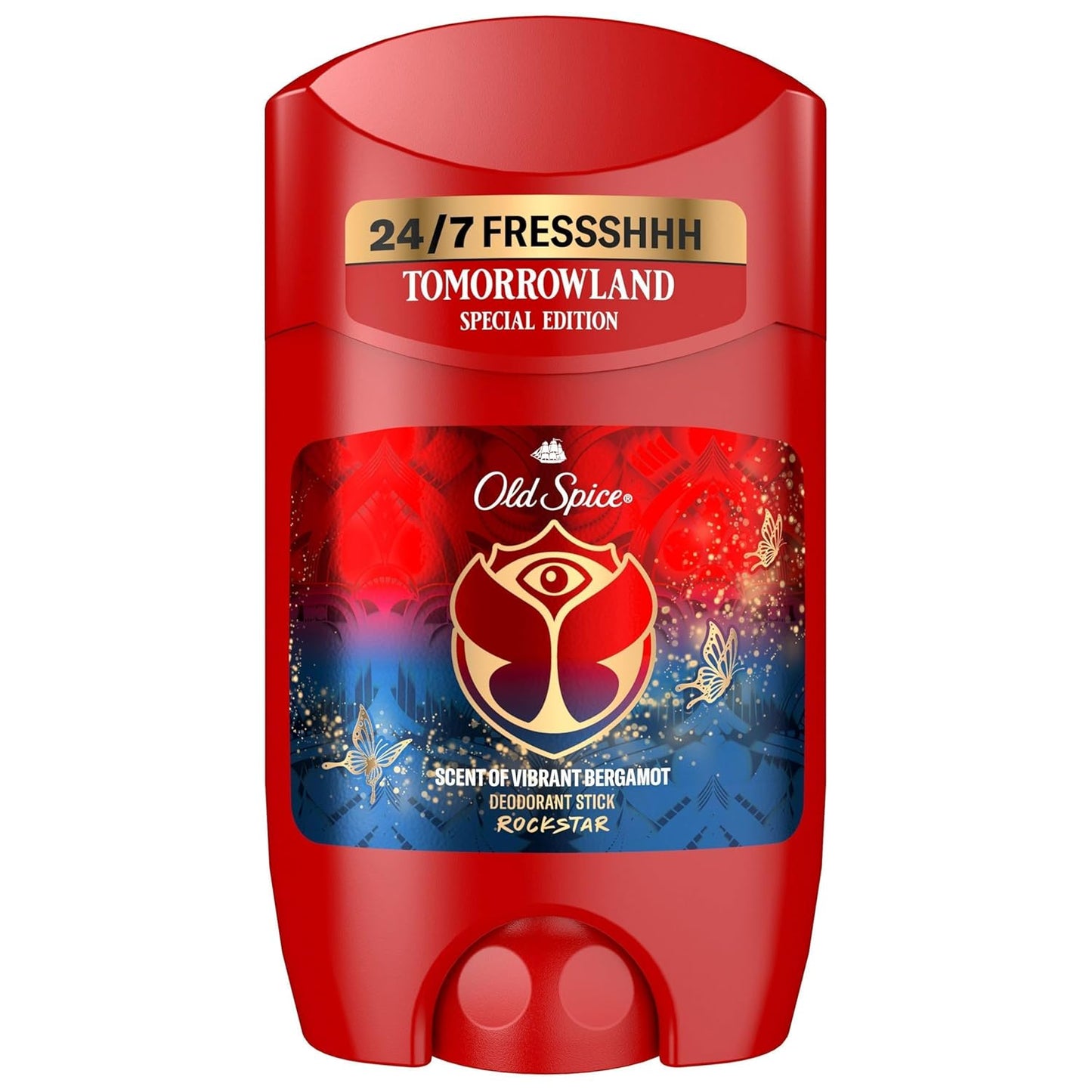 Old Spice Rockstar Deodorant Stick for Men, 50 ml, 48H Fresh, Long-Lasting Fragrance in Perfume Quality, 0% Aluminium Salts