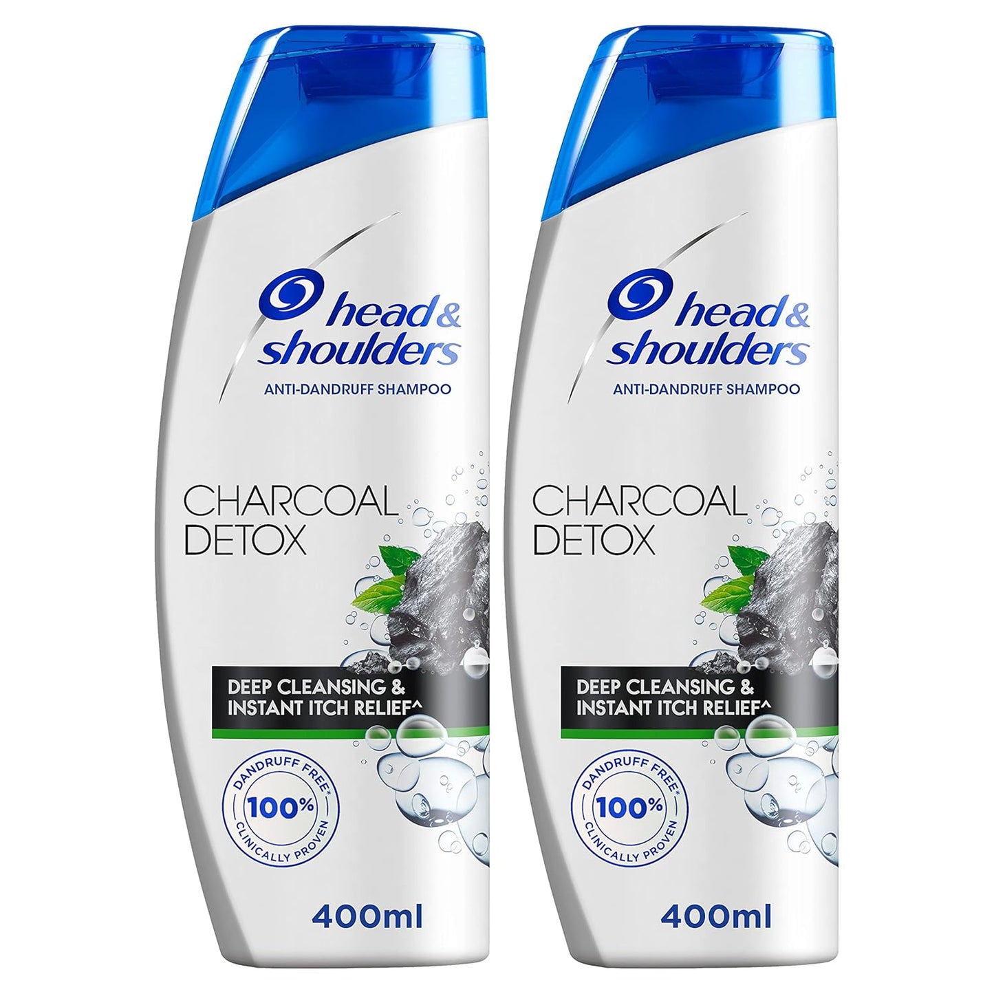 Head & Shoulders Charcoal Detox Anti-Dandruff Shampoo 400 Ml Dual Pack