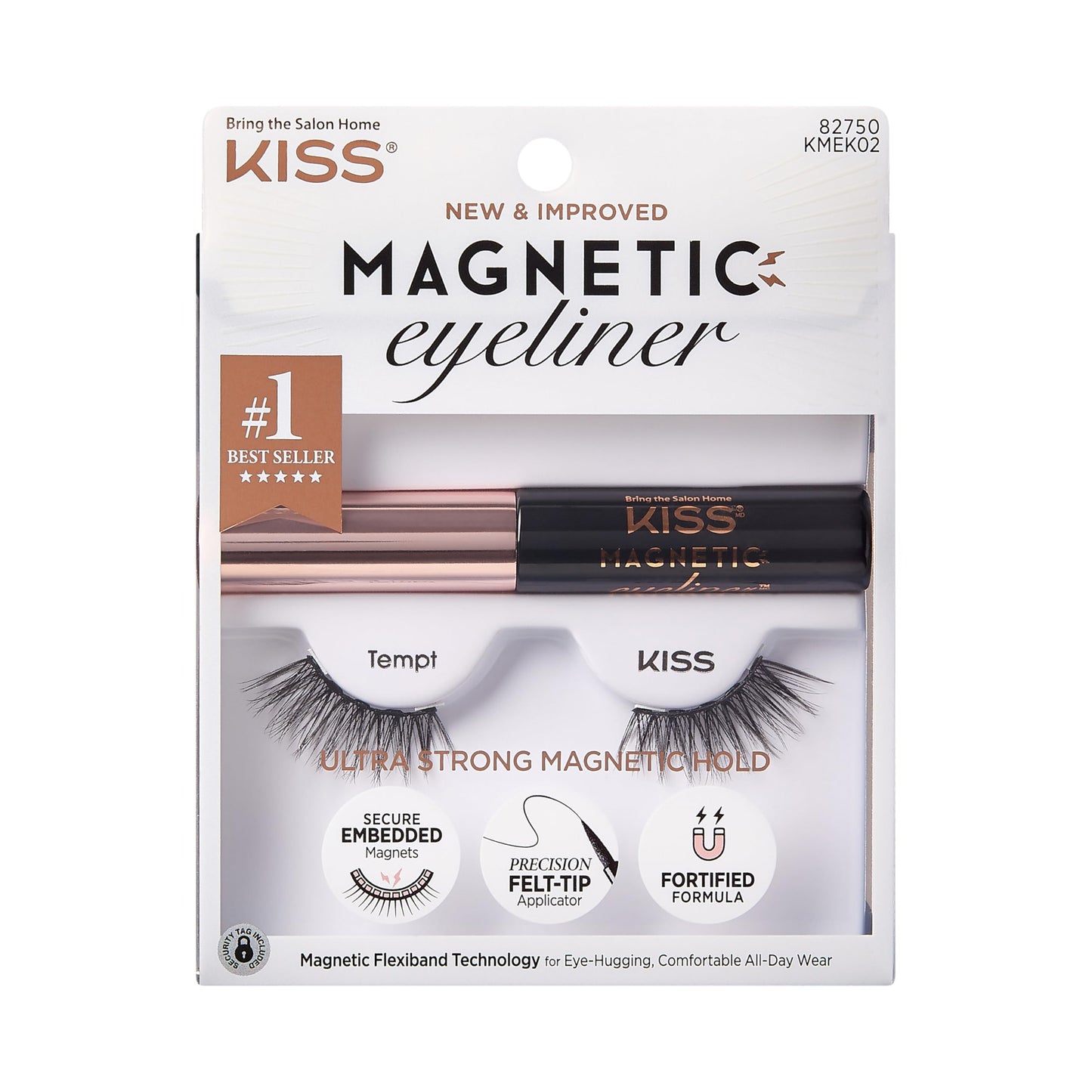 KISS KS Magnetic Eyeliner/Eyelash Kit 02 KMEK02C