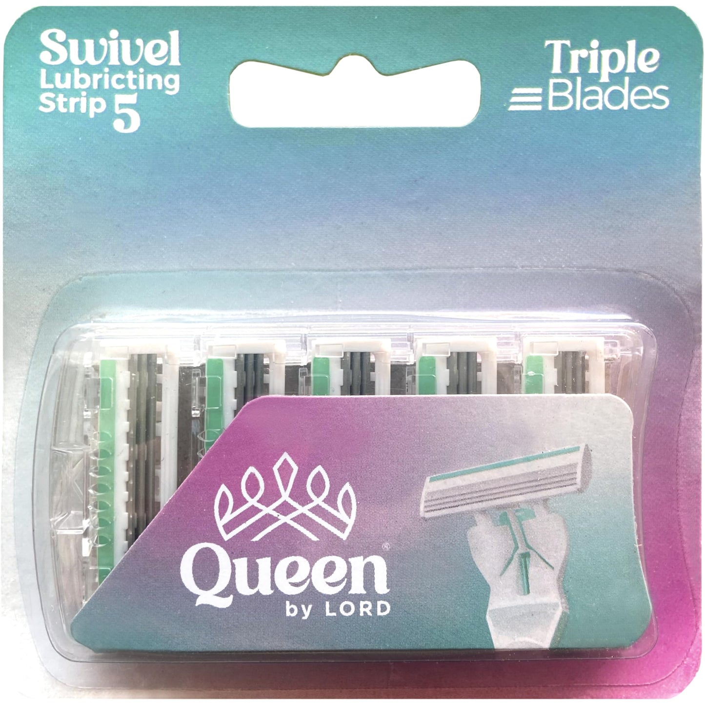 Queen By Lord Smooth Razor Blade 5-Pieces