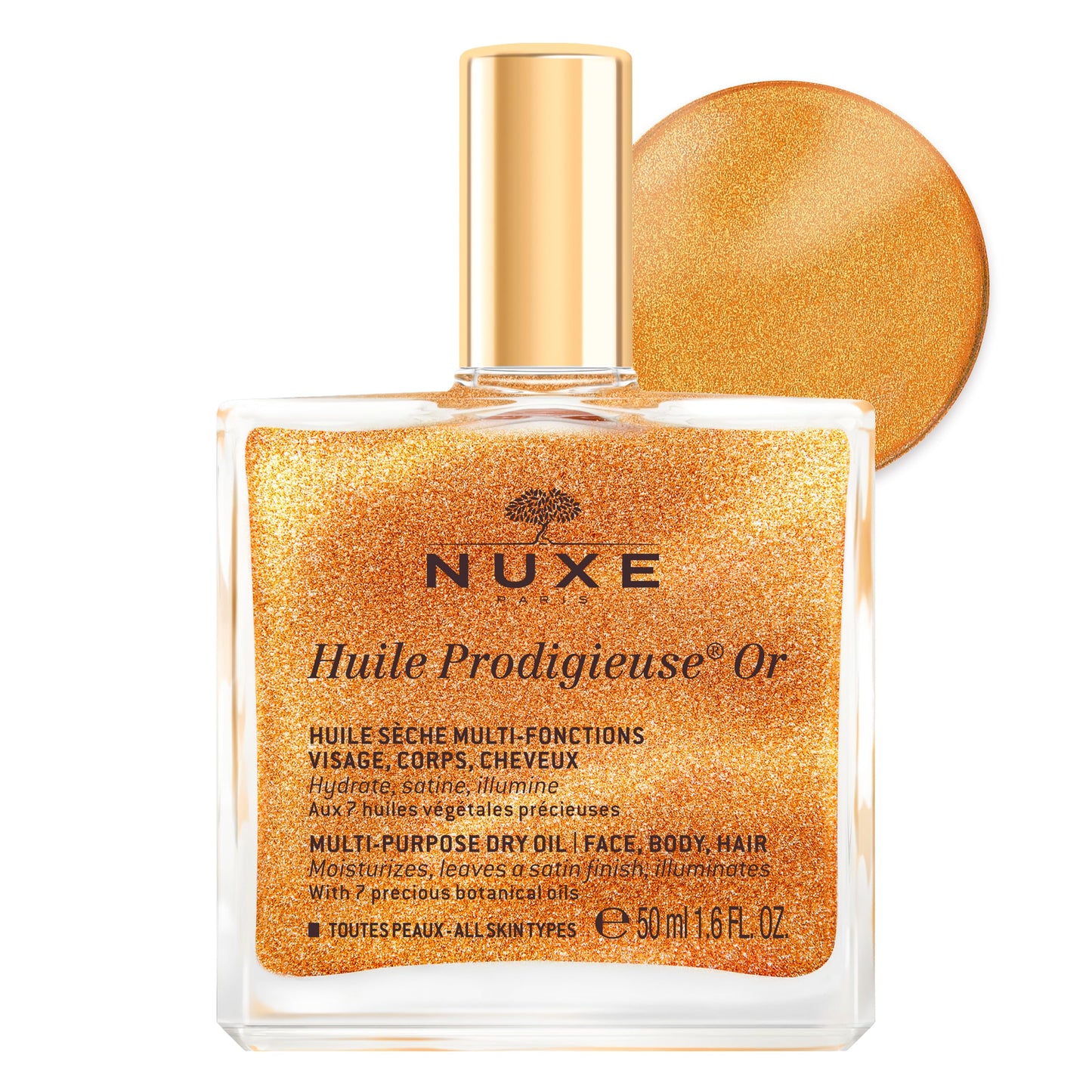 Nuxe Prodigieuse Golden Oil, 50 ml