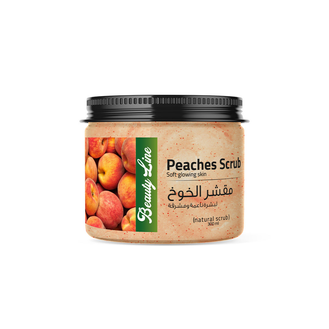 Beautyline Peache scrub, 300 gm