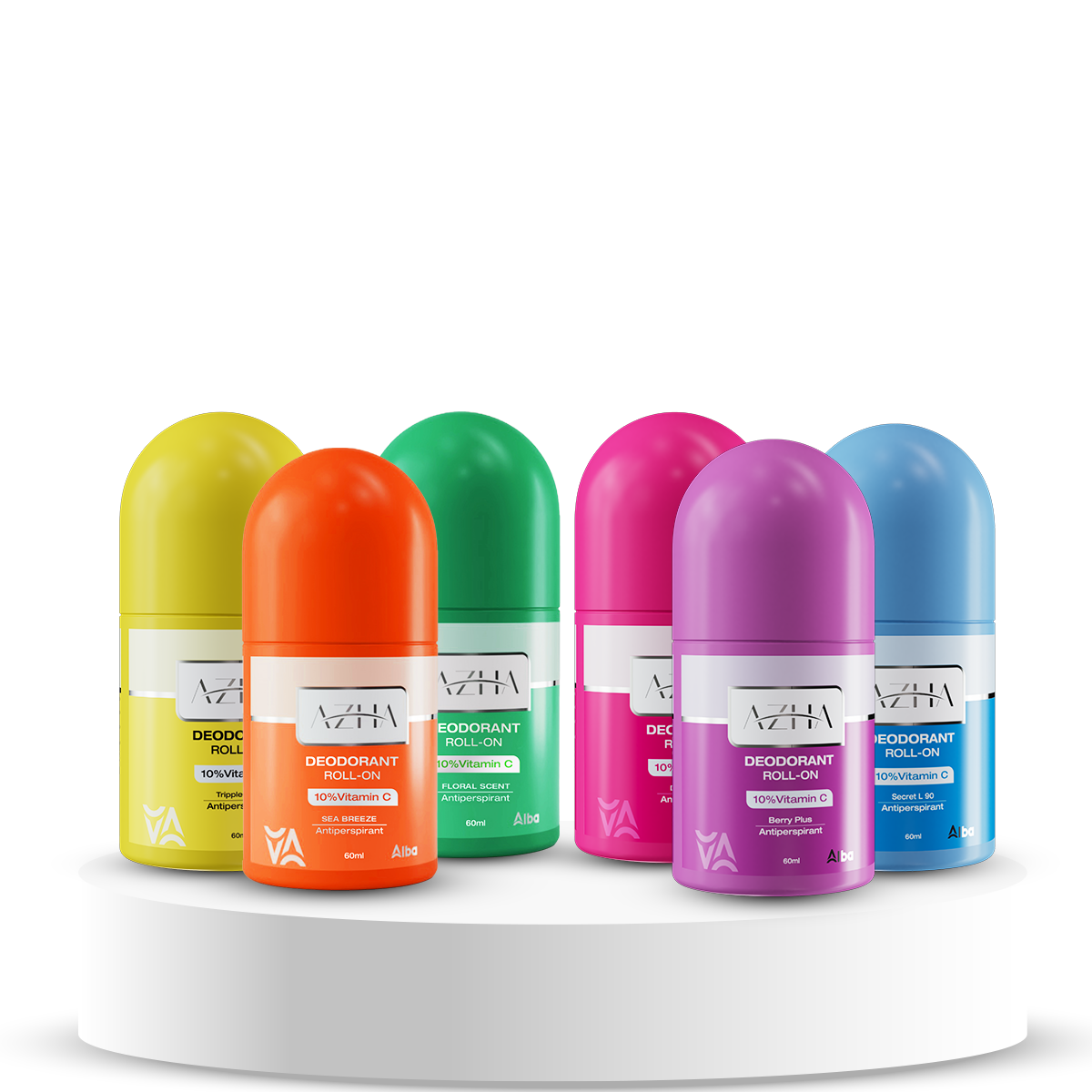 Offer Azha Roll-on 60 ml ( 1+1 )