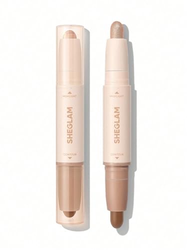 SHEGLAM 2 In 1 Contour & Highlight Stick Brown Sugar 3.2g