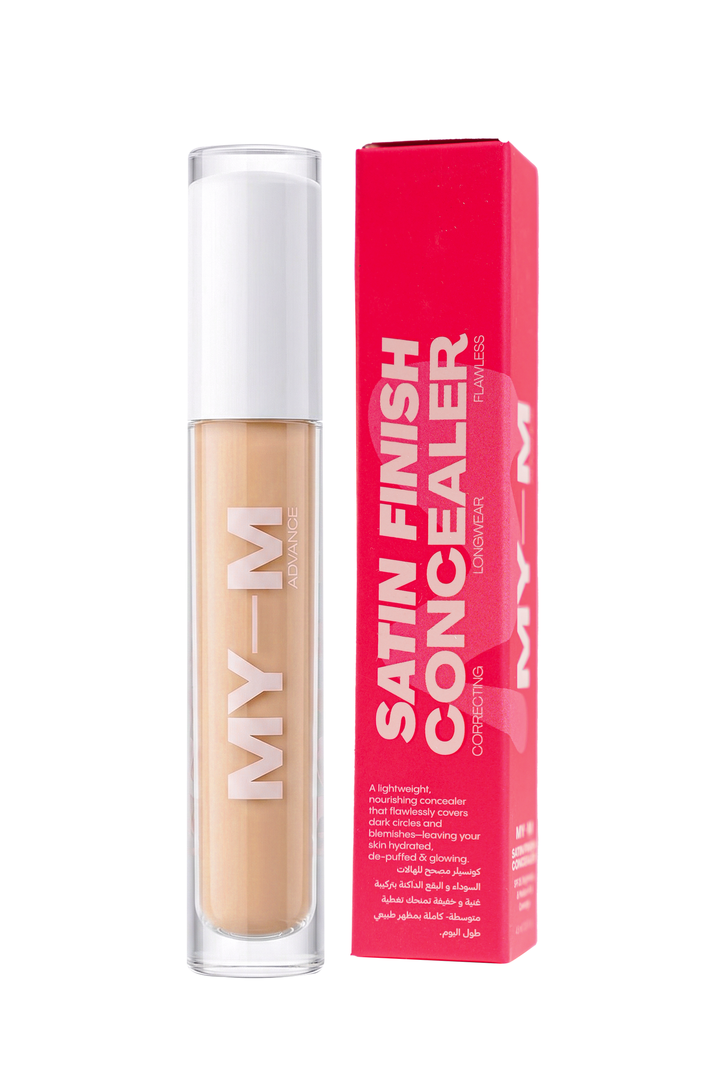 MY-M Advance Satin Finish Concealer - Warm Sand 140