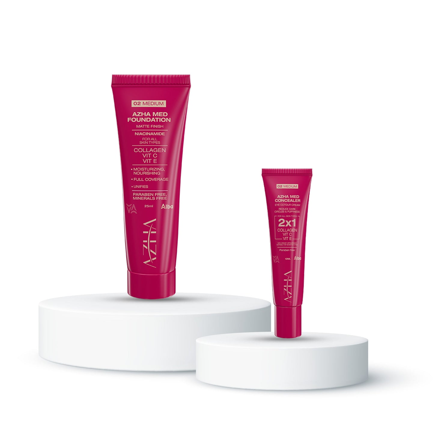 Box Foundation 25 ml + Concealer 12 ml