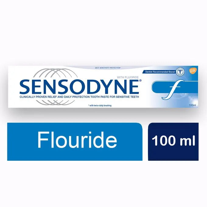 Sensodyne | Fluoride Toothpaste for Sensitive Teeth | 100ml