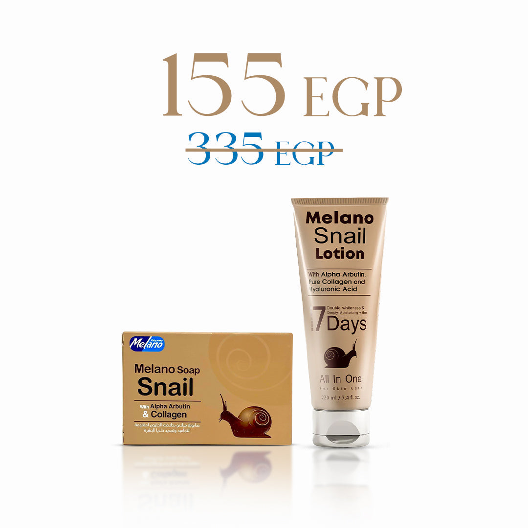 Melano Snail Soap & Lotion Set