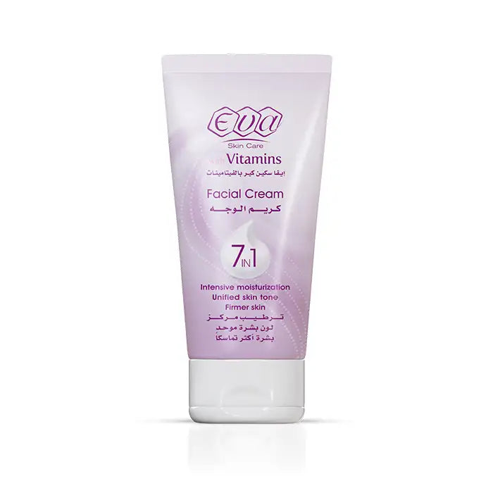 Eva Skin Care Facial Cream With Vitamins 7 In 1 For All Skin Types 45 Gm