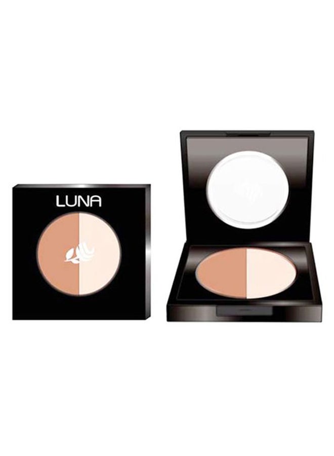 Luna Eye Brow Powder Make Up Brown No. 02 Brown/Beige