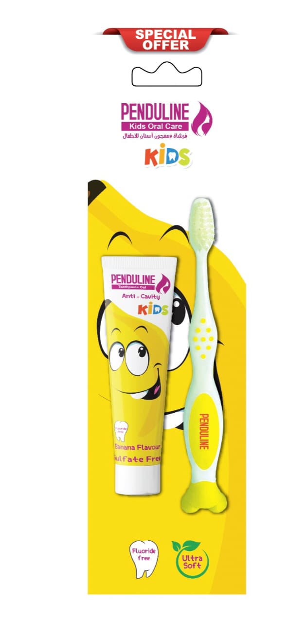 Penduline Yellow Tooth Pack ( Banana 25ml &Y-Brush)