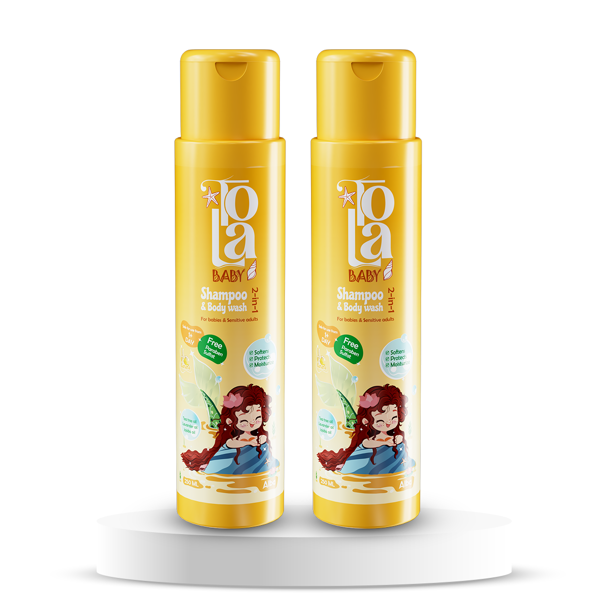 Tola Baby Shampoo & Body Wash 2-in-1 (1+1)