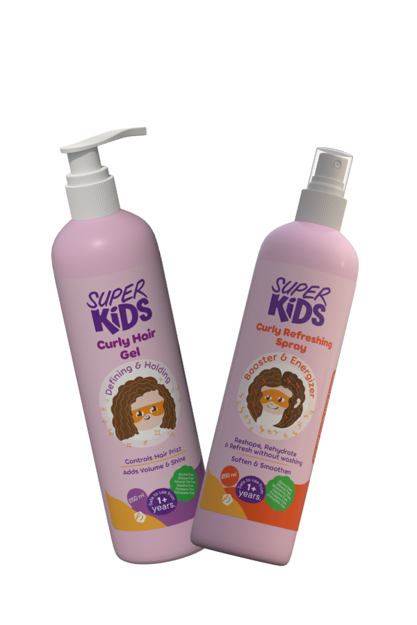 Superkids Curly Reviving Set