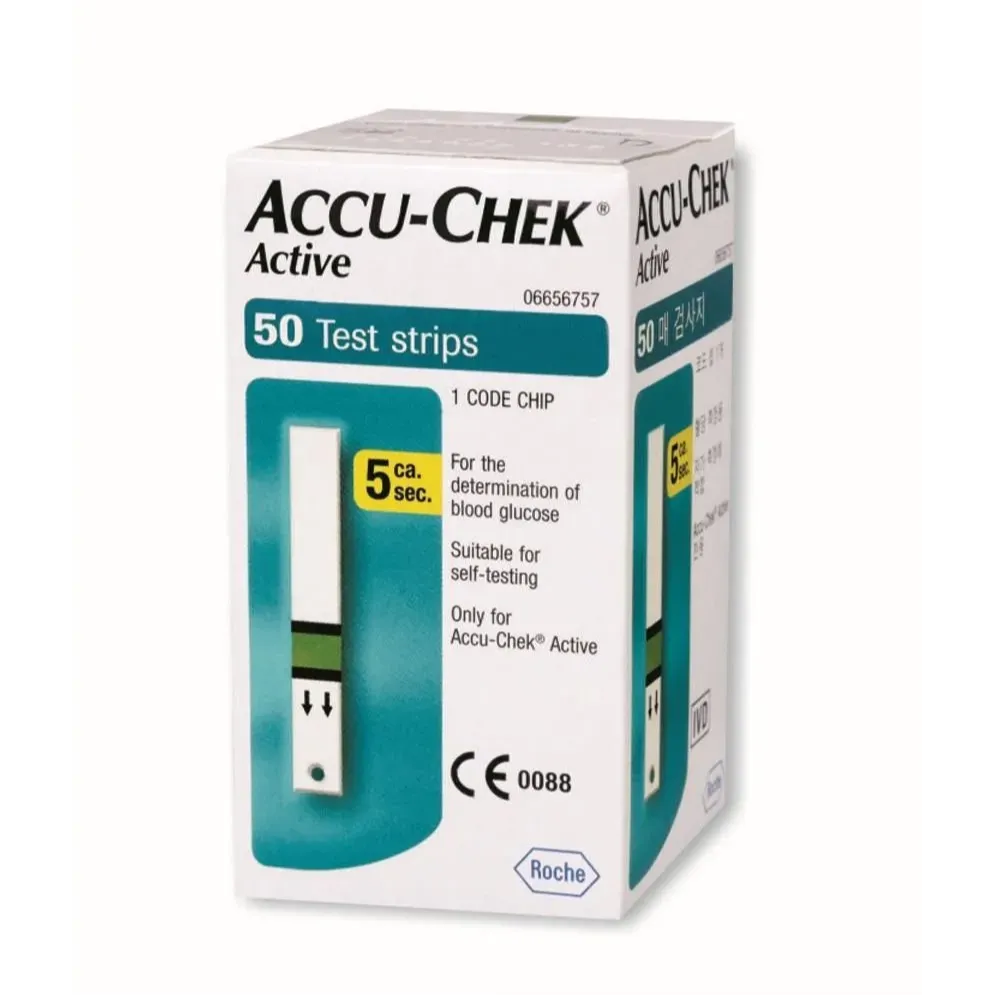 Accu-Chek | Active Blood Glucose Test Strips