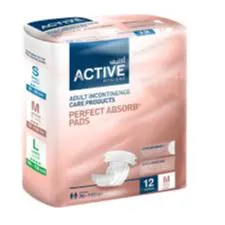Active | Hygiene Medium Adult Diapers (70-110Cm) | 12 Pcs