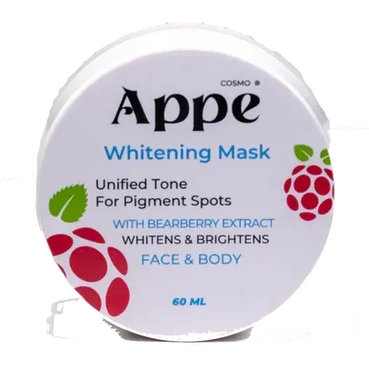 Cosmo Appe | Whitening & Brightening Face & Body Mask with Bearberry Extract | 60ml