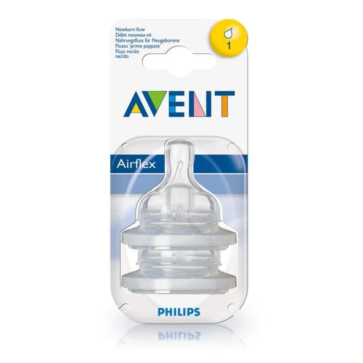 Philips | Avent Classic Nipples 0m+ | 2 Pcs