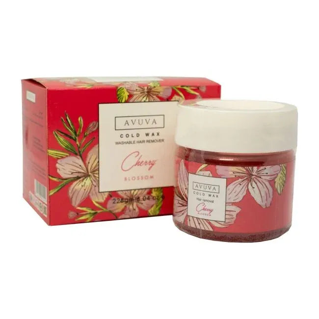 Avuva | Cold Wax Hair Removal Cherry Blossom | 228gm