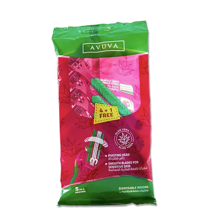 Avuva | Feminine Disposable Razors | 5 Pcs