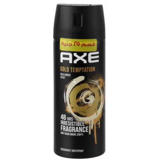 Axe | Gold Temptation Body Spray | 150ml 25 LE Off