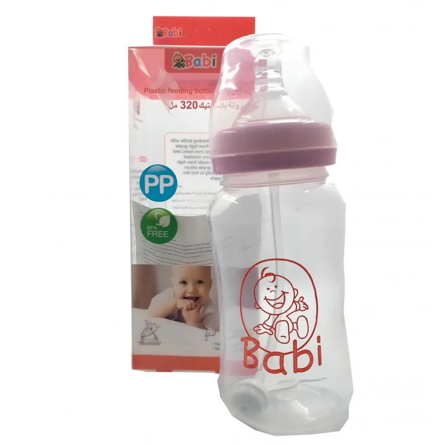 Babi | Feeding Bottle Pink | 320ml