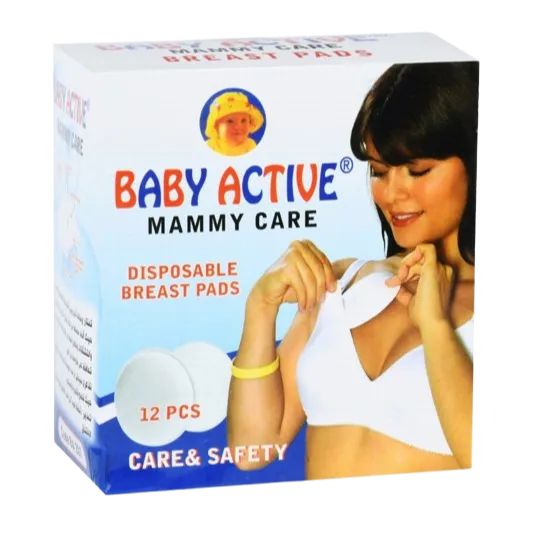Baby Active | Disposable Breast Pads | 12 Pcs