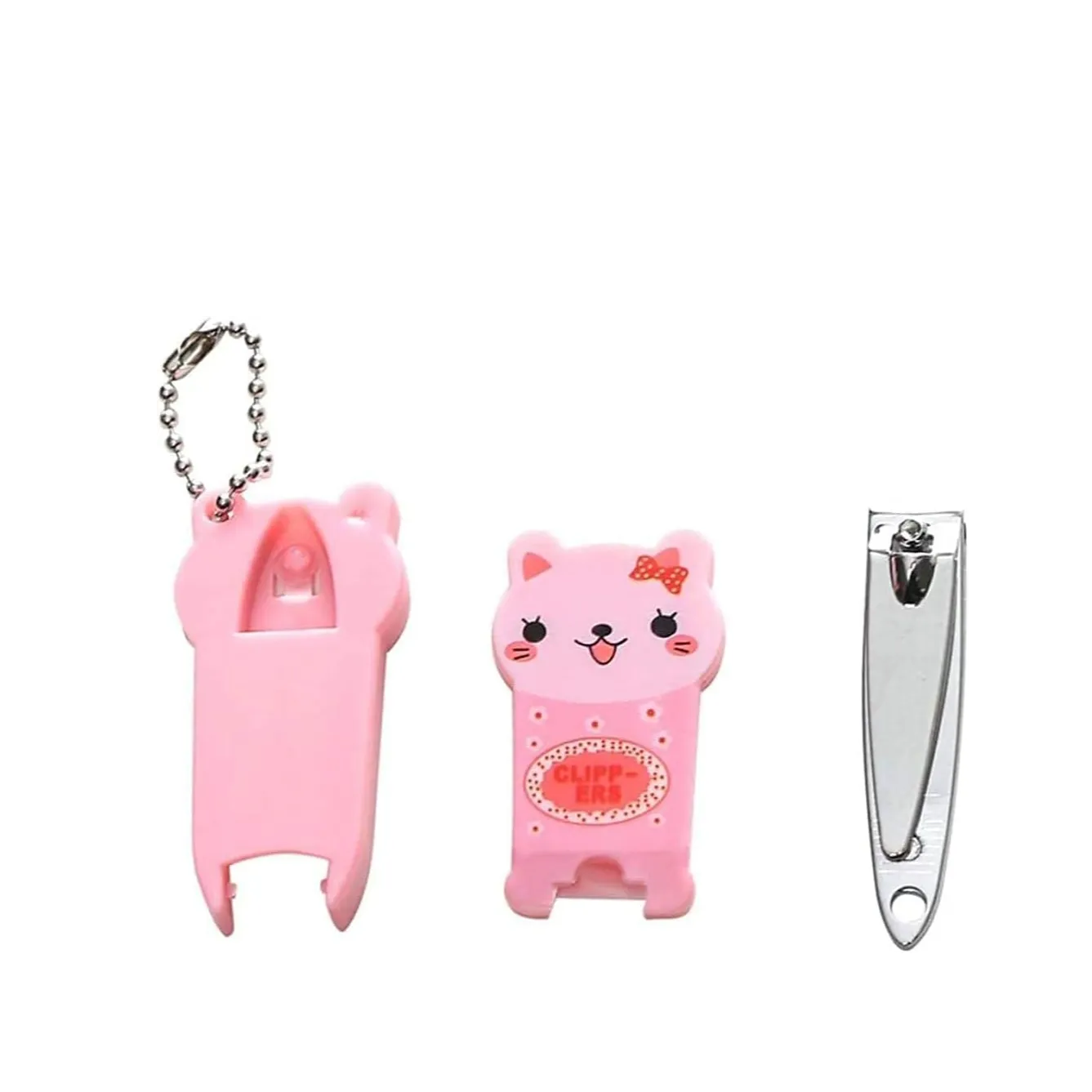 Baby | Nail Clipper Pink Animal | 1 Pc