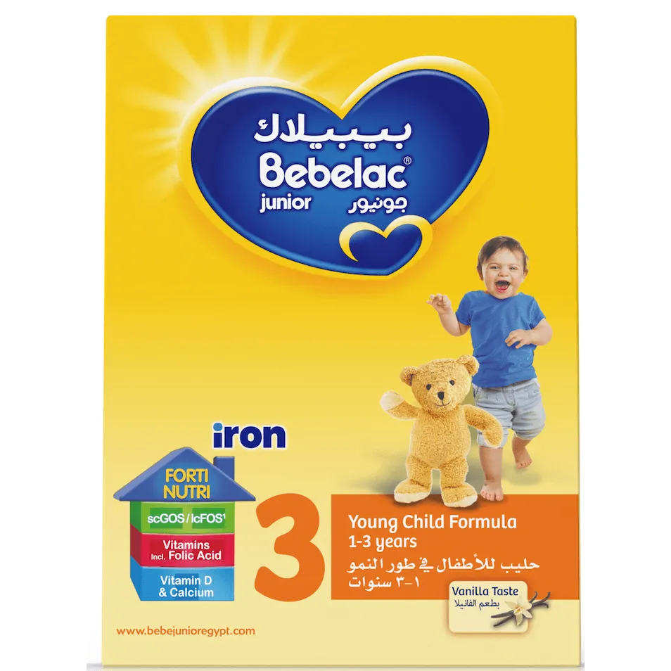 Bebelac | Junior 3 Forti Nutri Stage 3 from 1-3y Bag in Box | 250gm