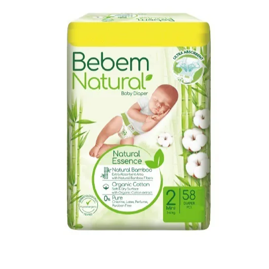 Bebem | Diaper Mini Size 2 | 58 Pcs