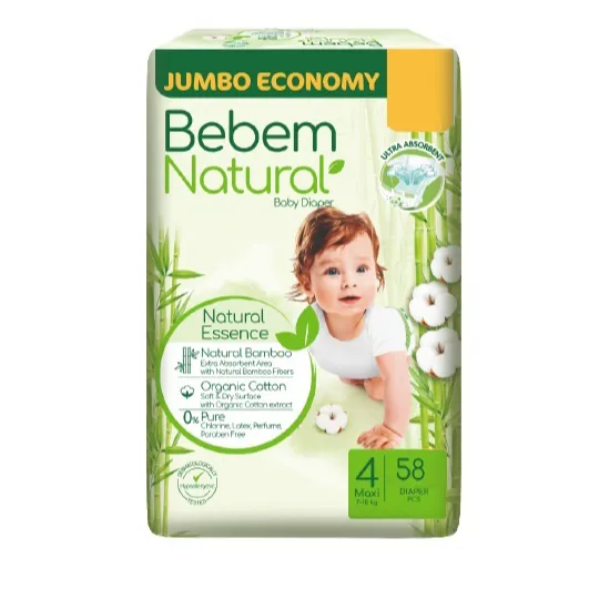 Bebem | Diapers Maxi Size 4 | 58 Pcs