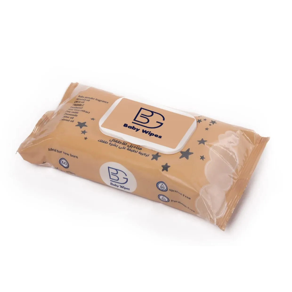 BG | Baby Wipes | 60 Pcs