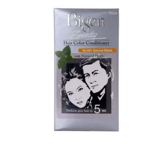 Bigen | Speedy Hair Color Conditioner | Natural Black 881