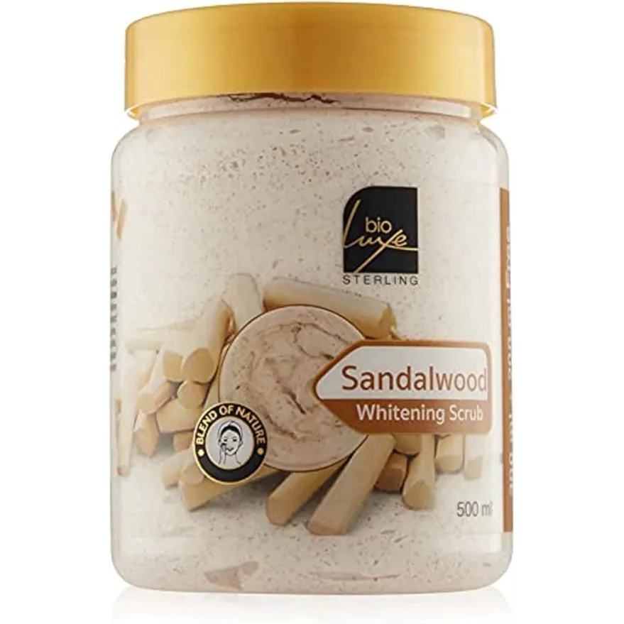 Bio Luxe | Sandal Wood Whitening Scrub | 500ml