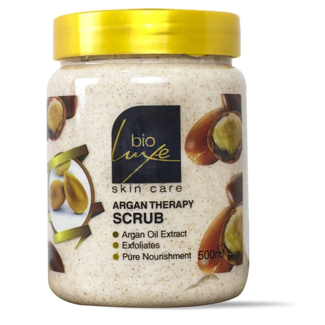 Bio Luxe | Skin Care Argan Therapy Facial Scrub | 500ml