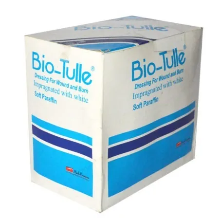 Bio-Tulle | Medical Dressing For Burn and Wounds 10×30cm | 1 Pc