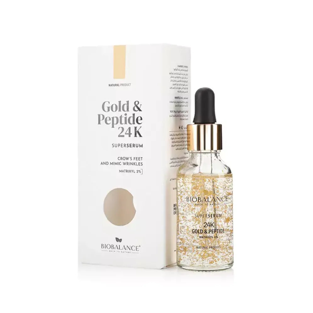 Biobalance | Super Serum Gold & Peptide 24K | 30ml