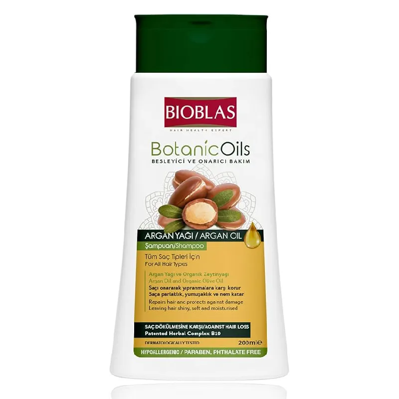Bioblas | Anti-Hair Loss With Argan Shampoo | 200ml
