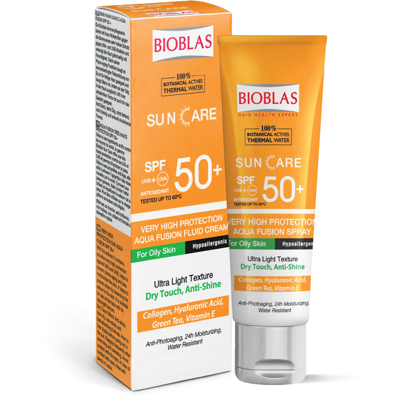 Bioblas | Suncare Aqua Fusion Fluid Cream For Oily Skin | 50ml