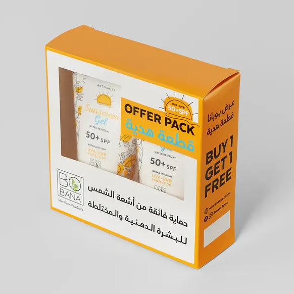 Bobana | Sunscreen Gel | 150Ml | 1+1 Free