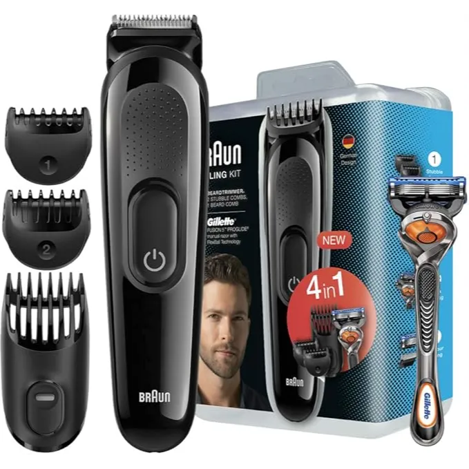 Braun | SK3000 Styling kit 4in-1 Hair and bread trimmer