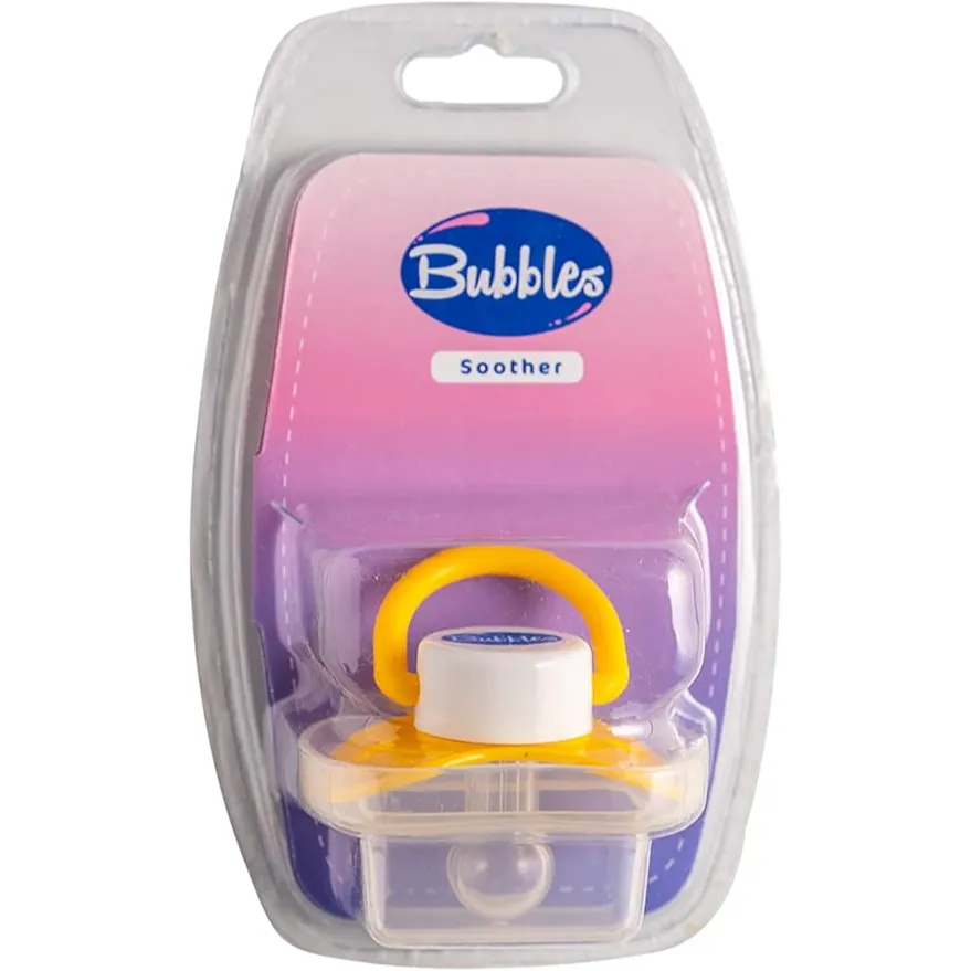 Bubbles | Baby Pacifier Orange | 1 Pc