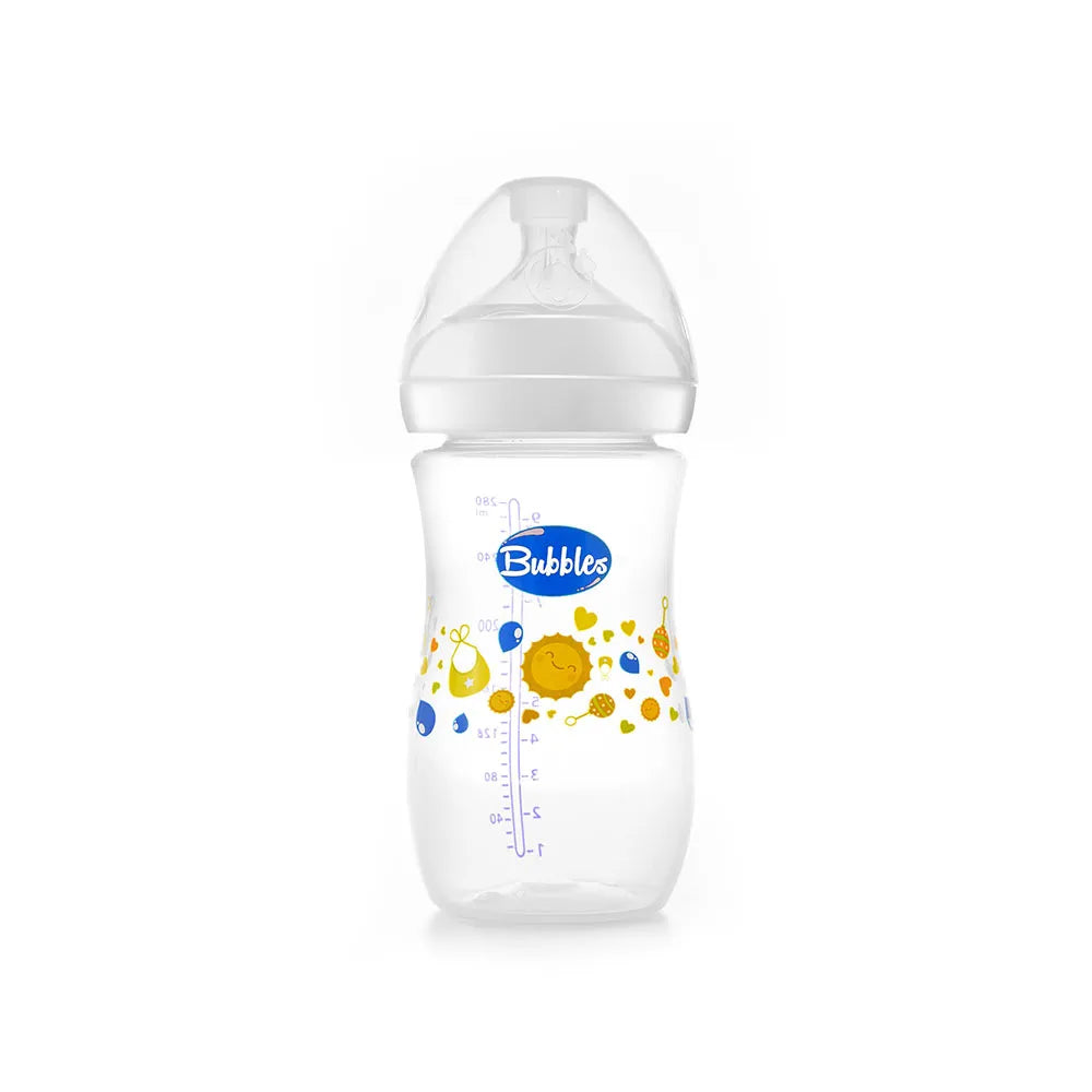 Bubbles | Natural Baby Bottle +6M | 280ml