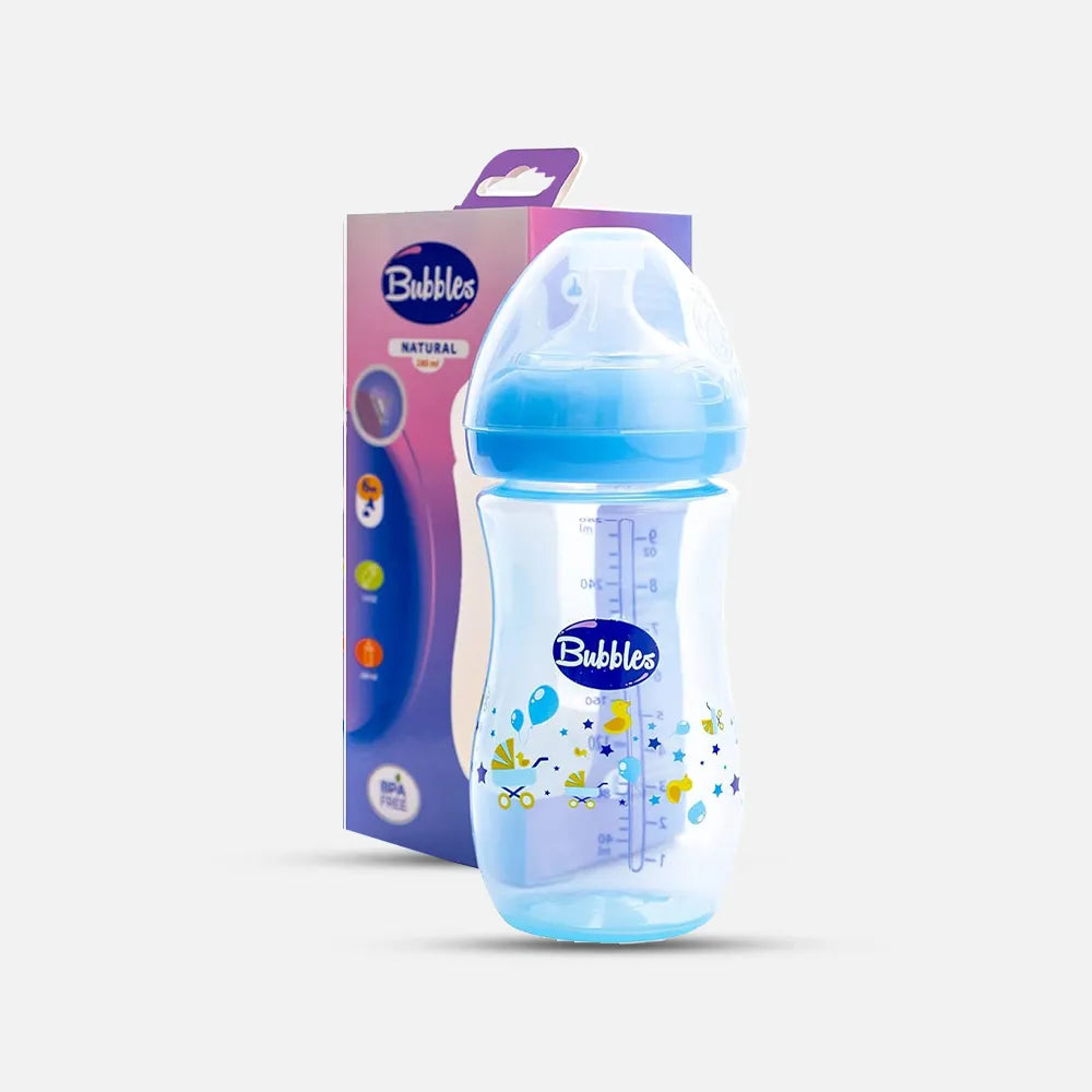 Bubbles | Natural Feeding Bottle | 280ml