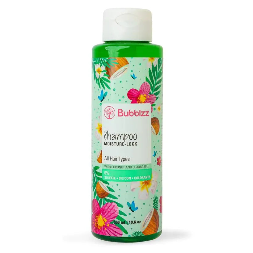 Bubblzz | Moisture Lock Shampoo for All Hair Types | 500ml