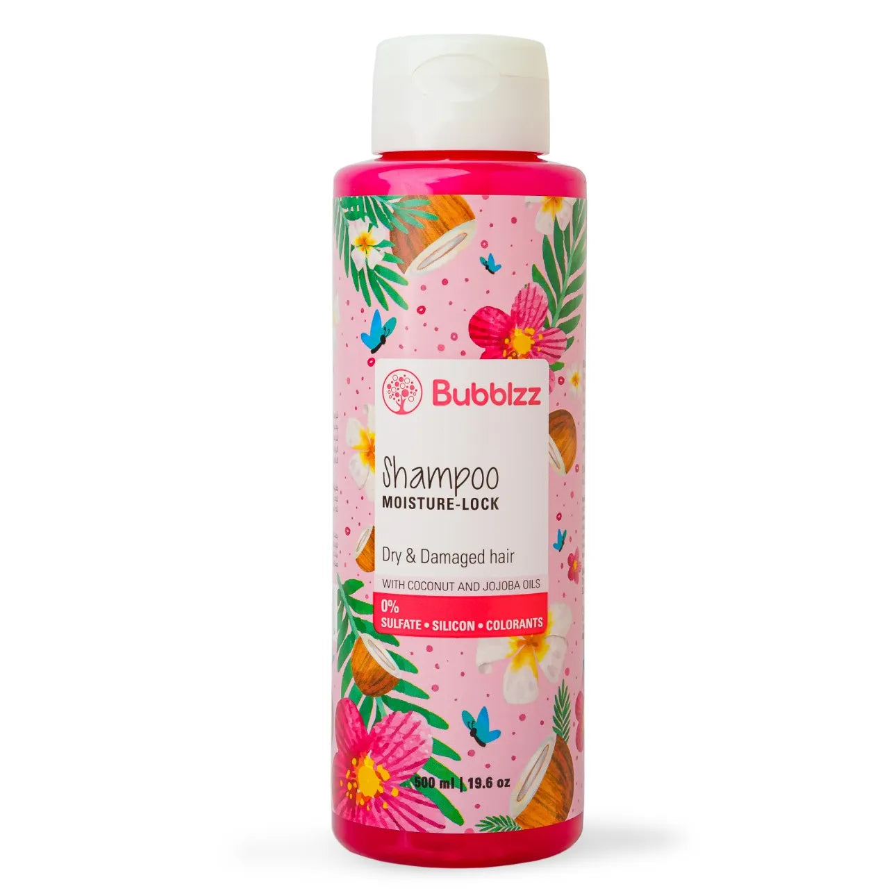 Bubblzz | Moisture Lock Shampoo for Dry Hair | 500ml