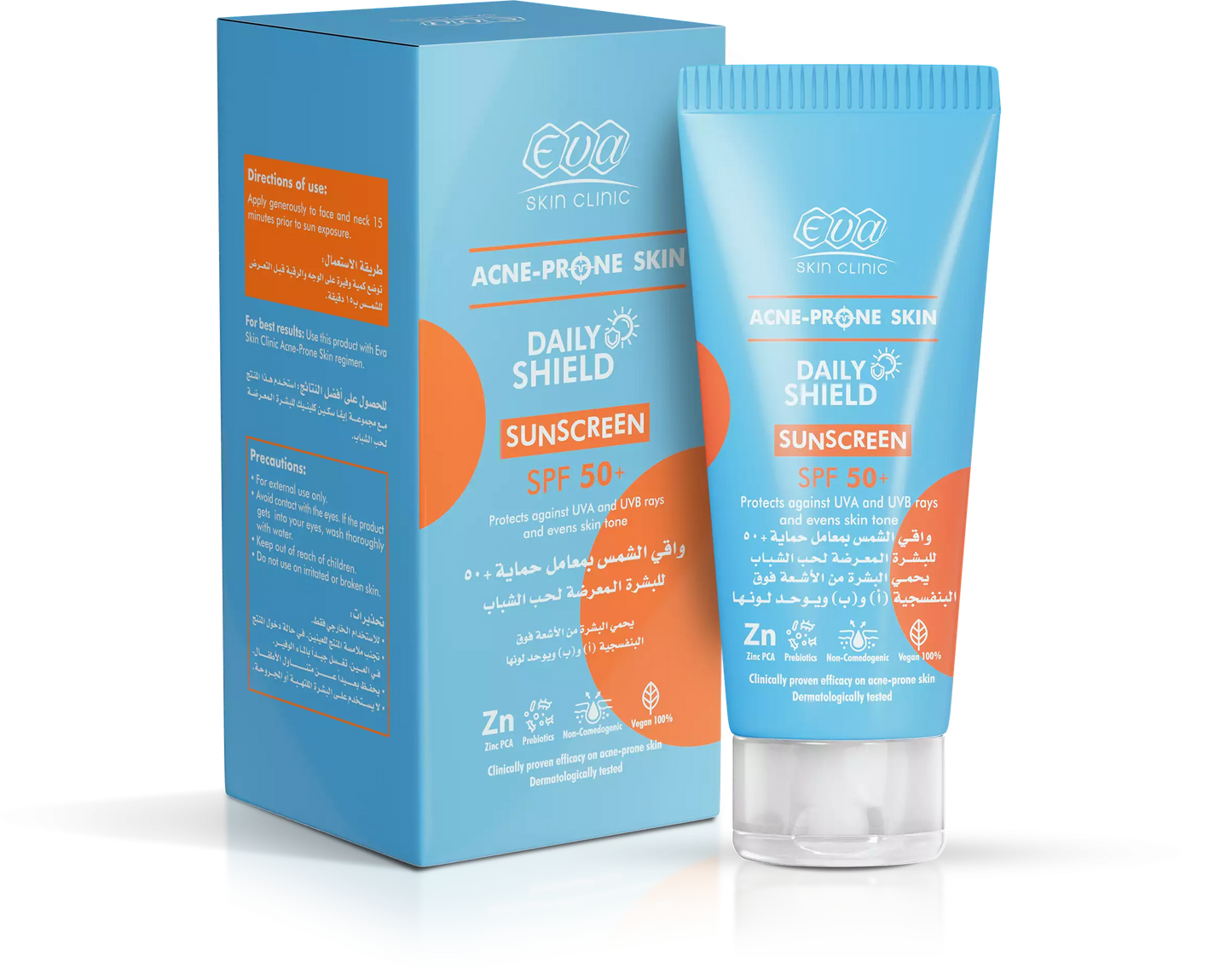 Eva Skin Clinic Acne-Prone Skin SunScreen SPF ( 50+ ) 40 Ml