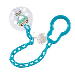 Canpol Babies | Blue Soother Holder +0M | 1 Pc