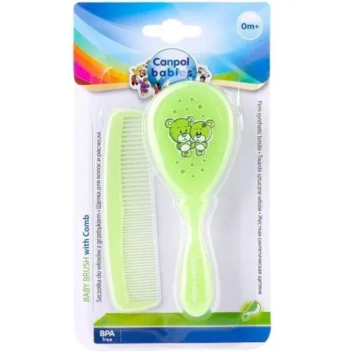 Canpol Babies | Hair Brush & Comb +0M | 1 Pc