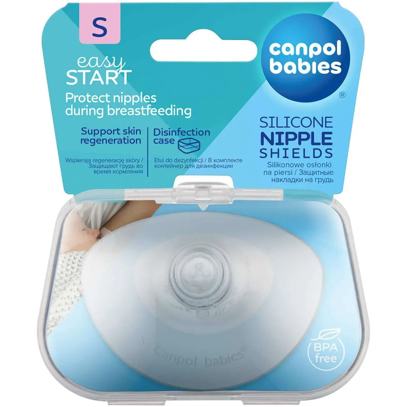 Canpol Babies | Nipple Protector Silicone Small | 2 Pcs